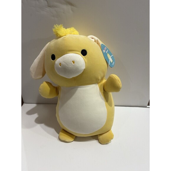 Hug me squishamallow‎ yellow Plush Beanbag Stuffed Animal Toy - Picture 1 of 3